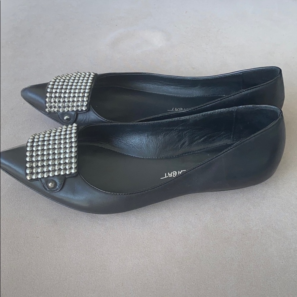 Jean Michel Cazabat studded flats